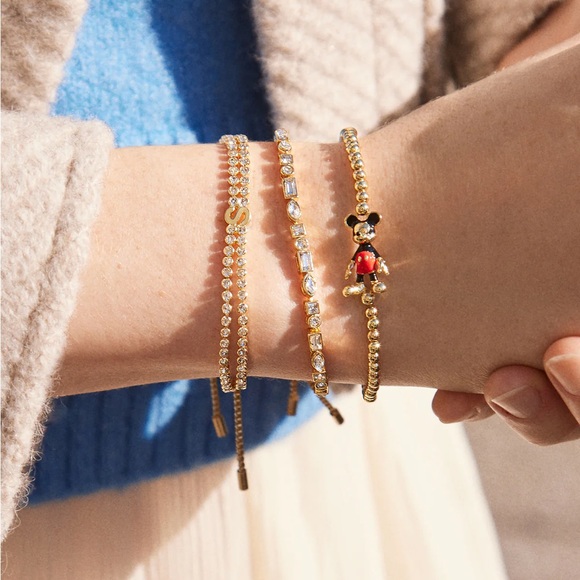 Disney x Baublebar Mickey Mouse Beaded Stretch Bracelet - Picture 5 of 6